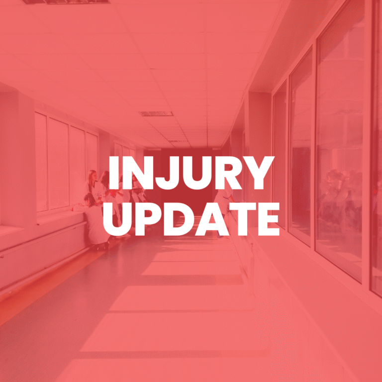 injury update